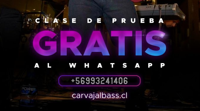Profesor Clases de Bajo online chile